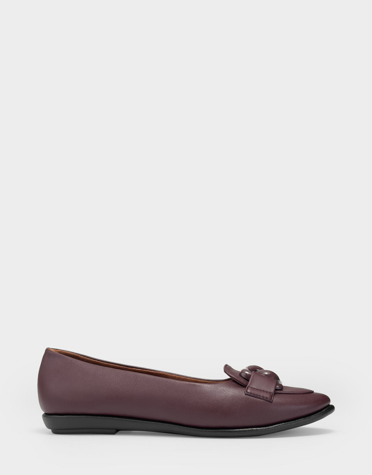 Women's Ballet Flat in Fig Faux Leather | Aerosoles Shoes
