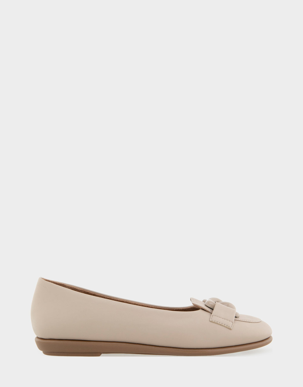 Women's Ballet Flat in Stone Faux Leather | Aerosoles Shoes
