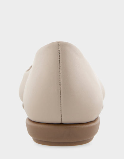 Women's Ballet Flat in Stone Faux Leather | Aerosoles Shoes