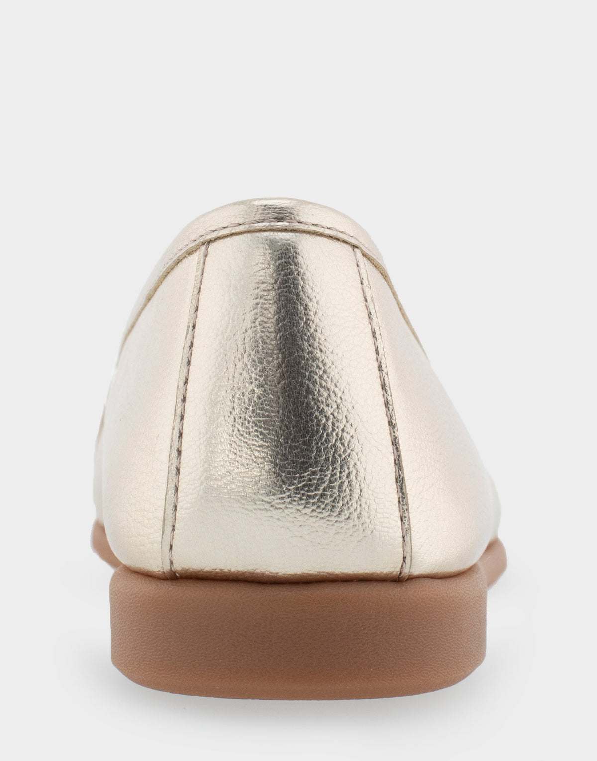 Bia Soft Gold Faux Leather Ornamented Flat | Aerosoles Shoes