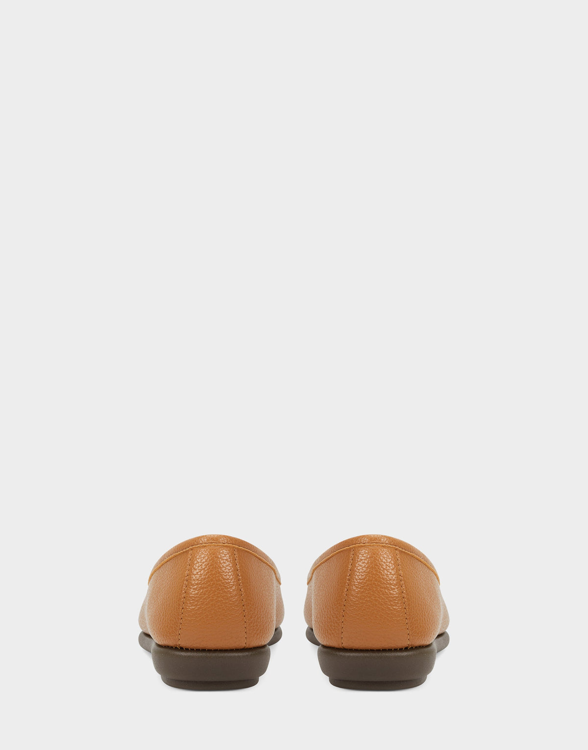Big Bet Tan Brown Faux Leather Ballet Flat with Gold Hardware | Aerosoles Shoes