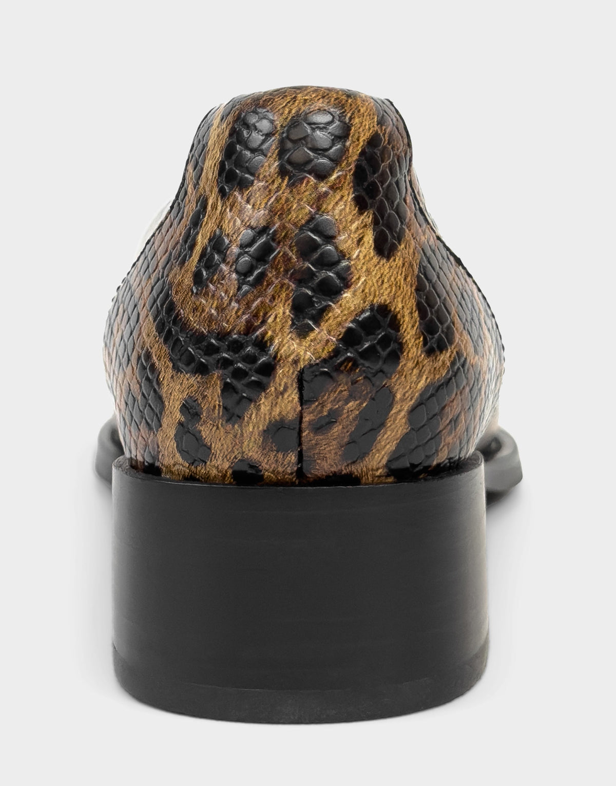 Women's Tailored Flat in Mocha Jaguar Embossed Print | Aerosoles Shoes