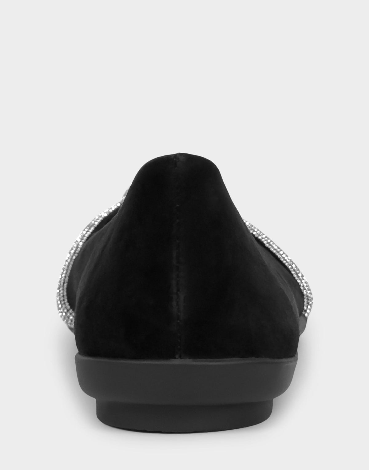 Women's Dress Flat in Black Suede | Aerosoles Shoes