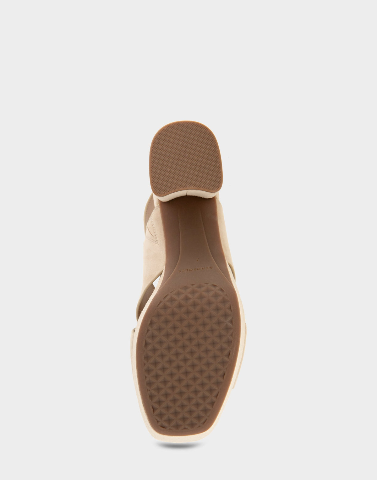 Women's Platform Sandal in Stone Suede | Aerosoles Shoes