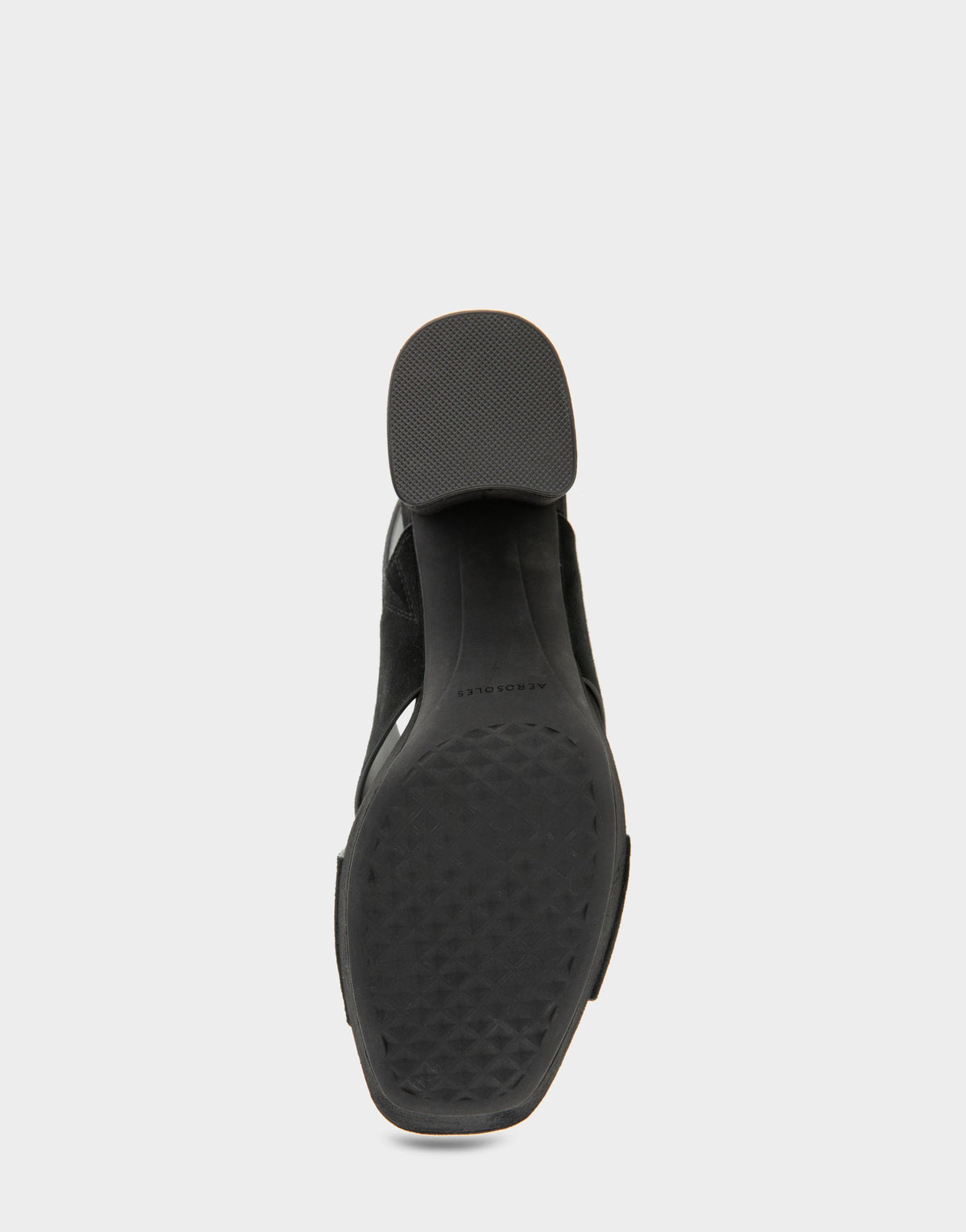 Women's Platform Sandal in Black Suede | Aerosoles Shoes