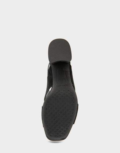 Women's Platform Sandal in Black Suede | Aerosoles Shoes