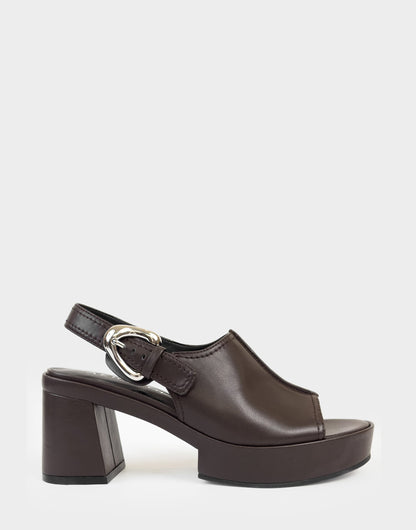 Women's Platform Sandal in Java Stretch Faux Leather | Aerosoles Shoes