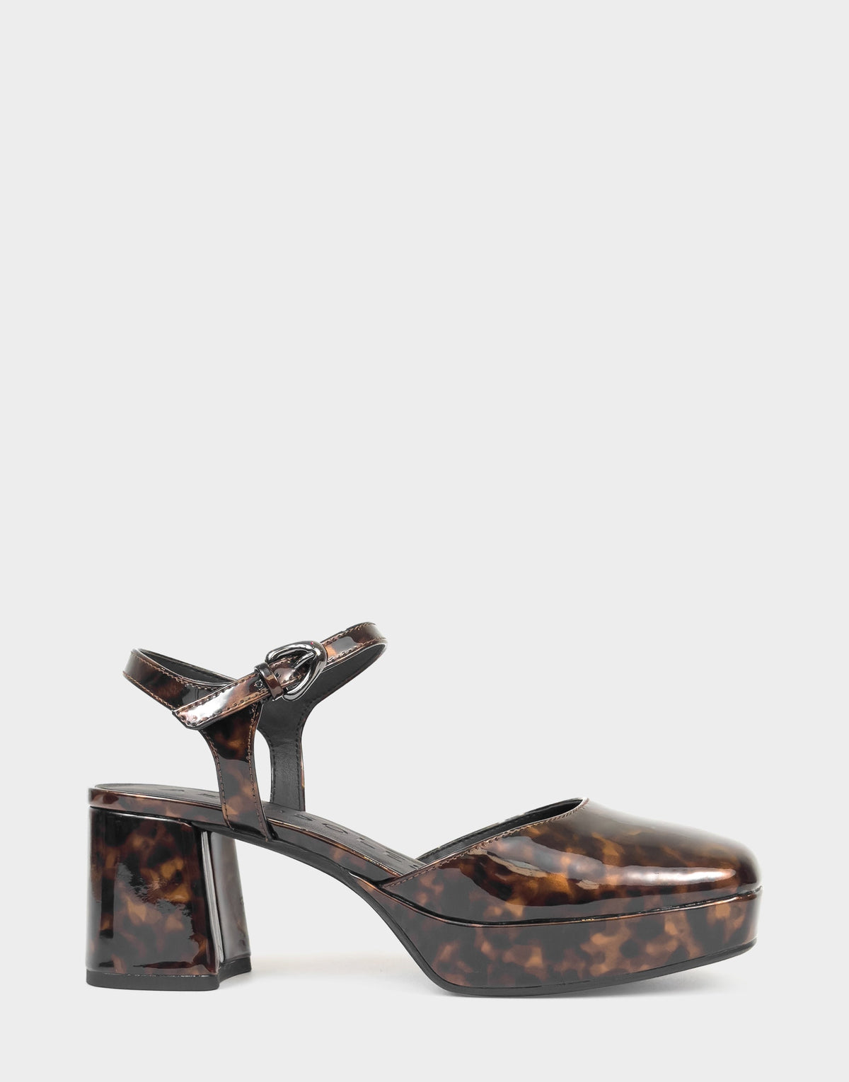 Women's Two Piece Platform in Tortoise Patent | Aerosoles Shoes