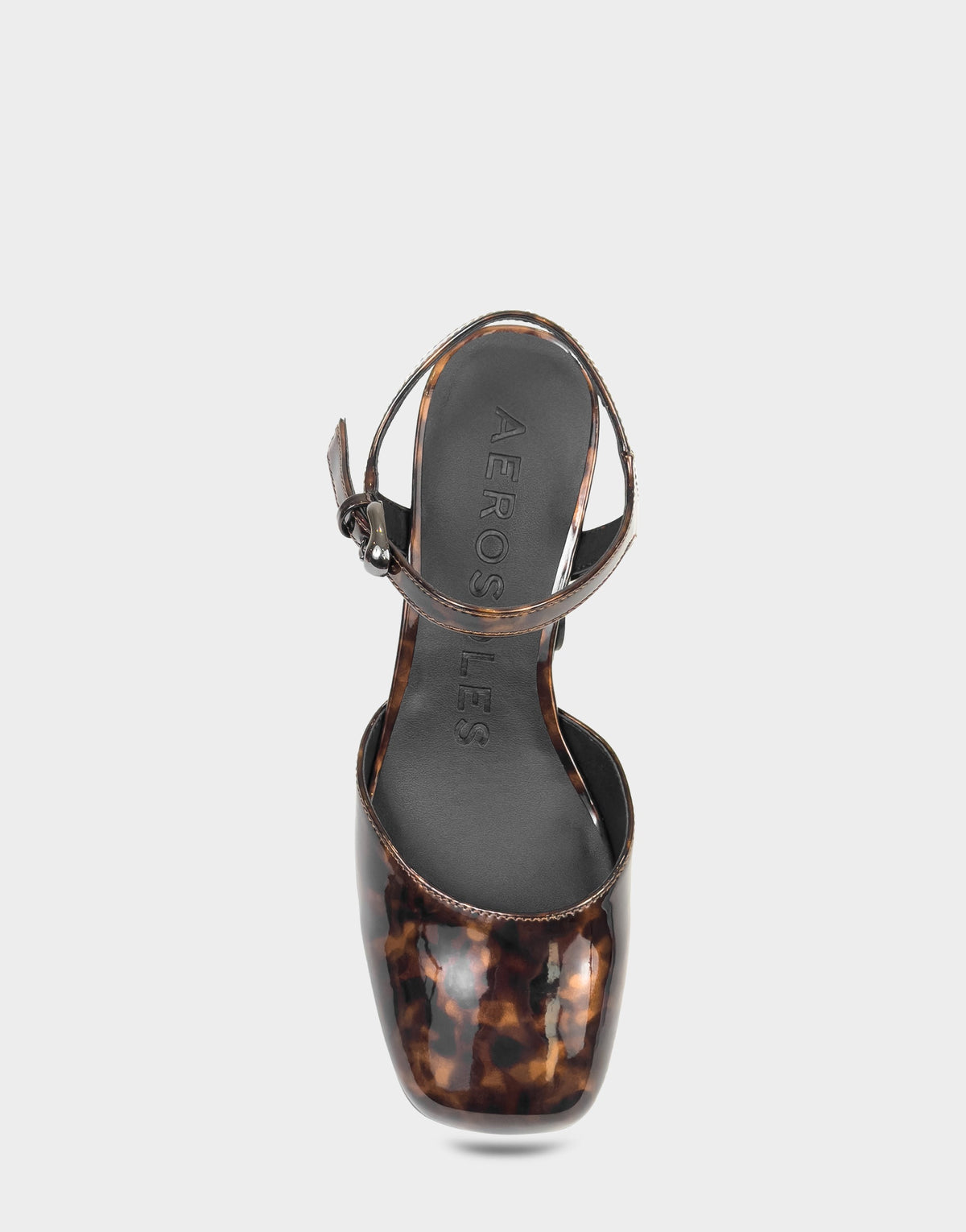 Women's Two Piece Platform in Tortoise Patent | Aerosoles Shoes