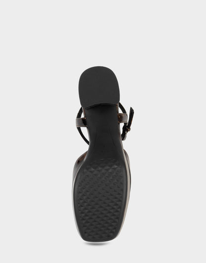 Women's Two Piece Platform in Tortoise Patent | Aerosoles Shoes