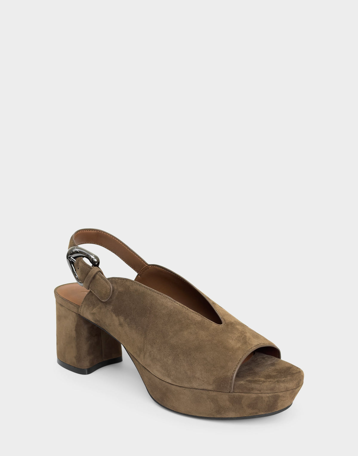 Women's Platform Sandal in Mocha Suede | Aerosoles Shoes