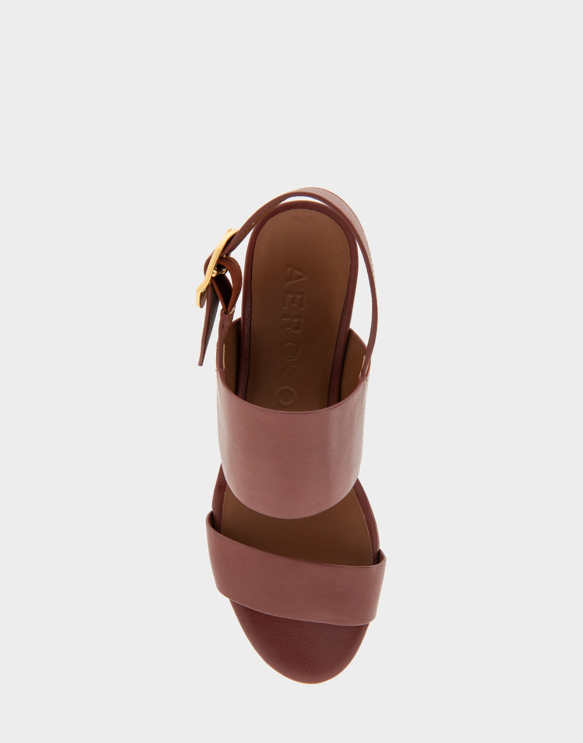 Comfortable Women's Platform Sandal in Clay Combo Leather Leather | Aerosoles Shoes