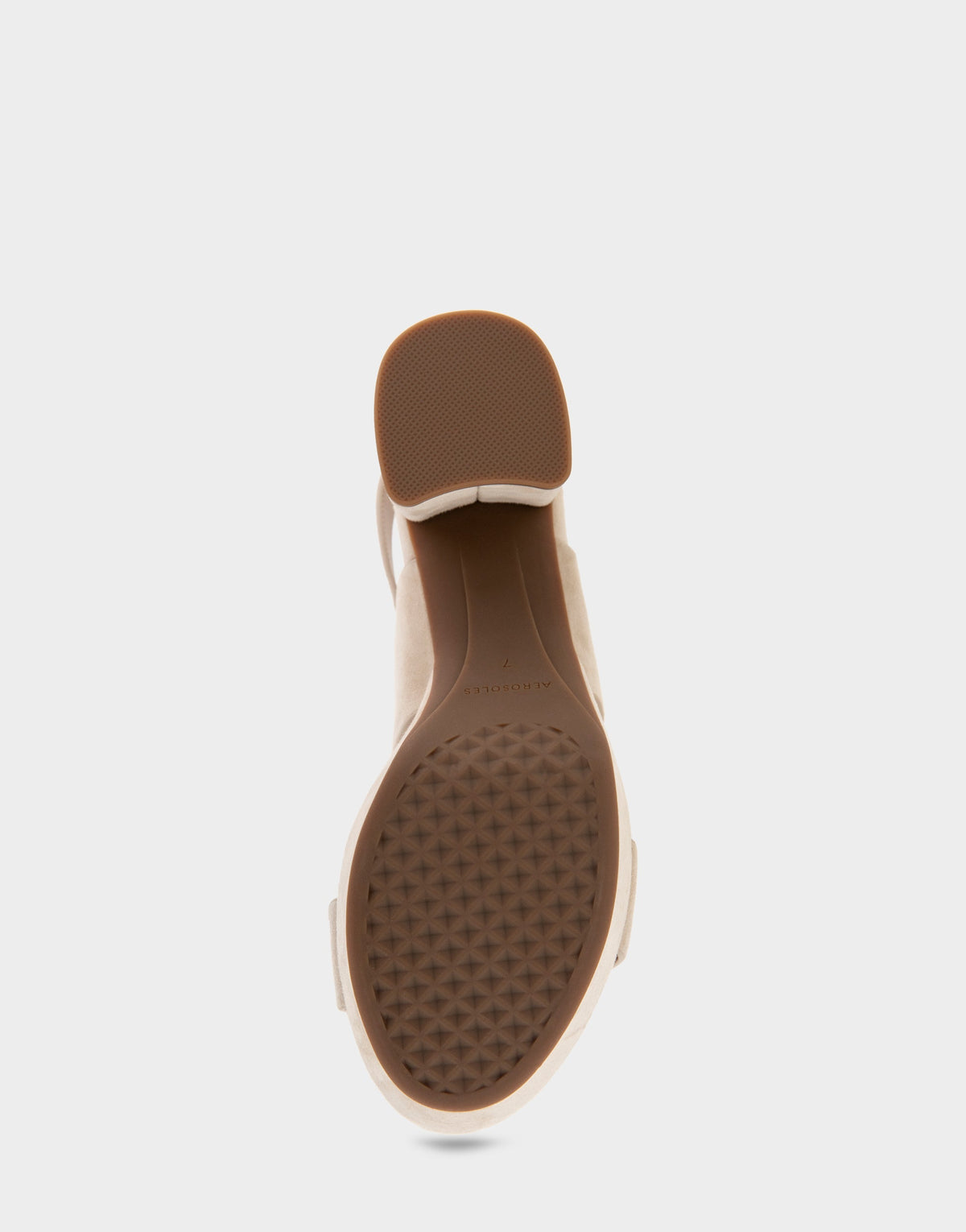 Comfortable Women's Platform Sandals in Stone Suede | Aerosoles Shoes