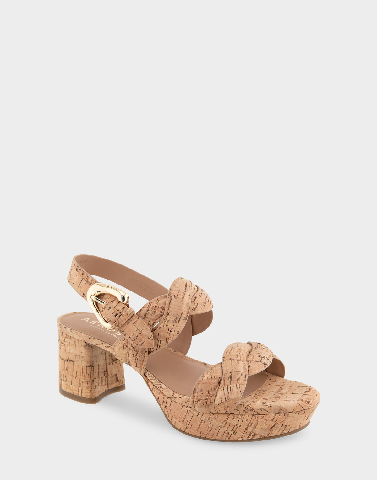 Comfortable Women's Platform Sandals in Natural Cork | Aerosoles Shoes