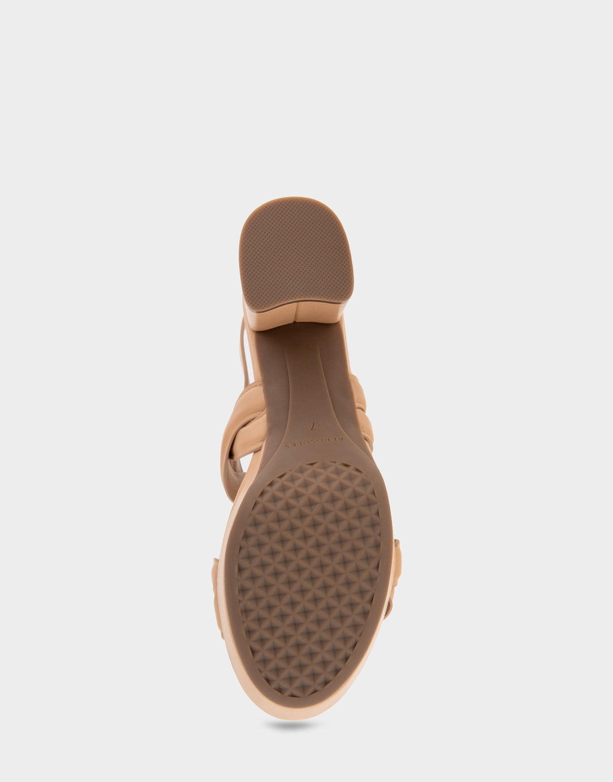 Comfortable Women's Platform Sandals in Beige Bisque Leather | Aerosoles Shoes