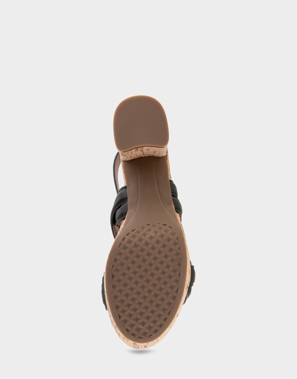 Comfortable Women's Platform Sandals in Black Leather/raffia | Aerosoles Shoes