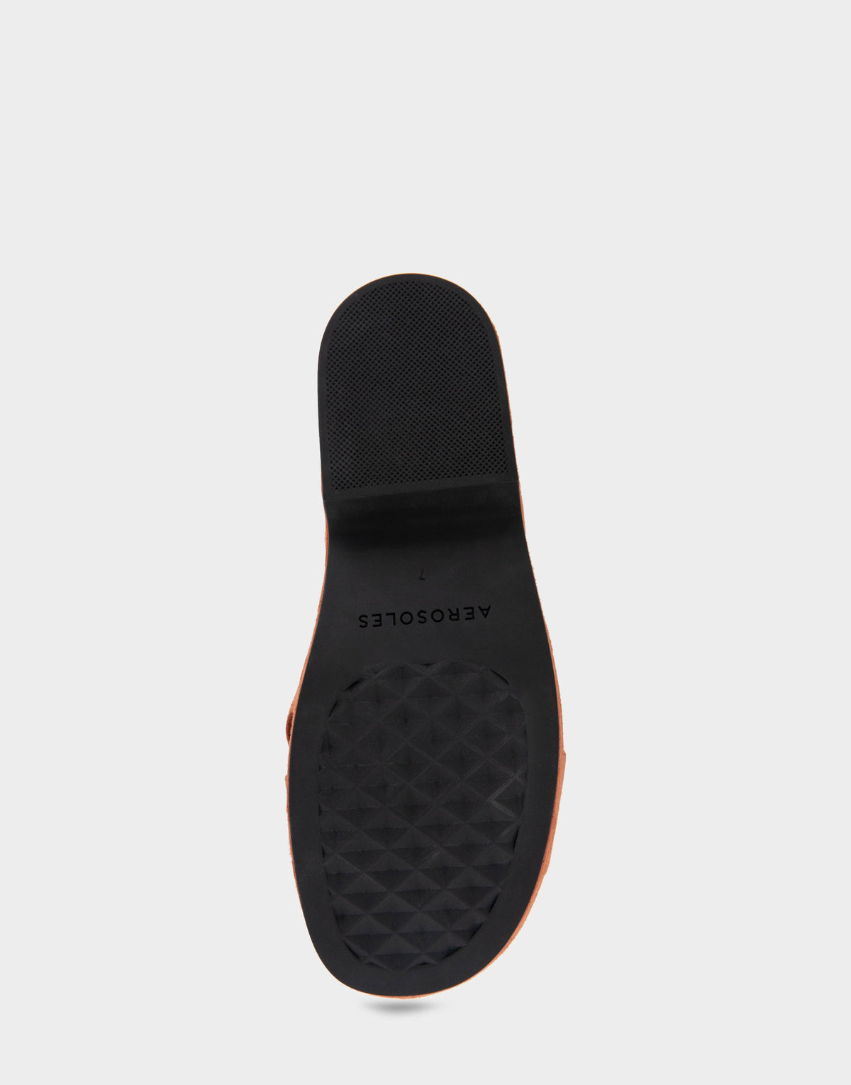 Comfortable Women's Platform Sandals in Rust Suede | Aerosoles Shoes