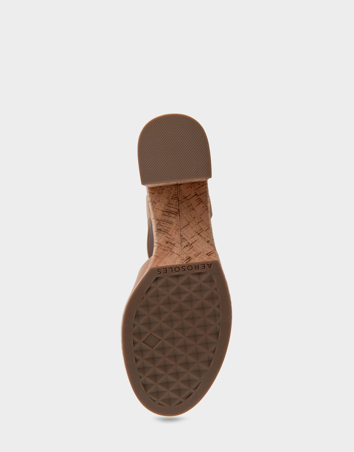 Comfortable Women's Platform Sandals in Tan Burnished Leather | Aerosoles Shoes