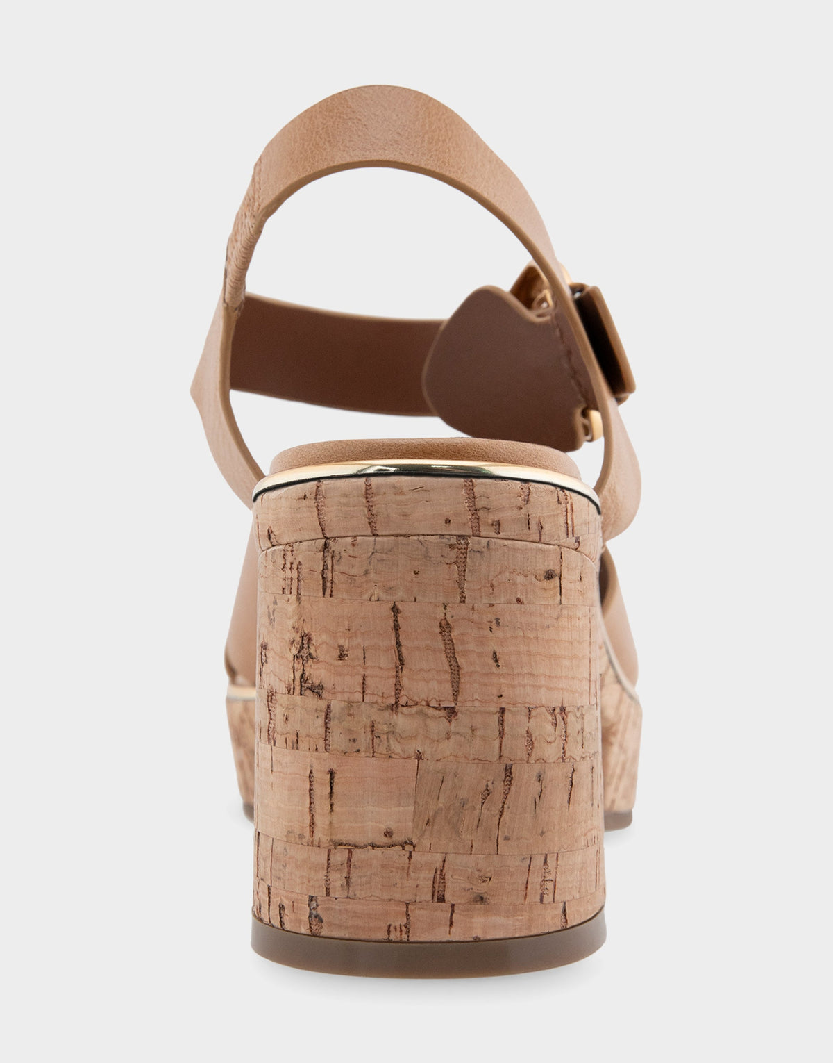 Comfortable Women's Platform Sandals in Tan Burnished Leather | Aerosoles Shoes
