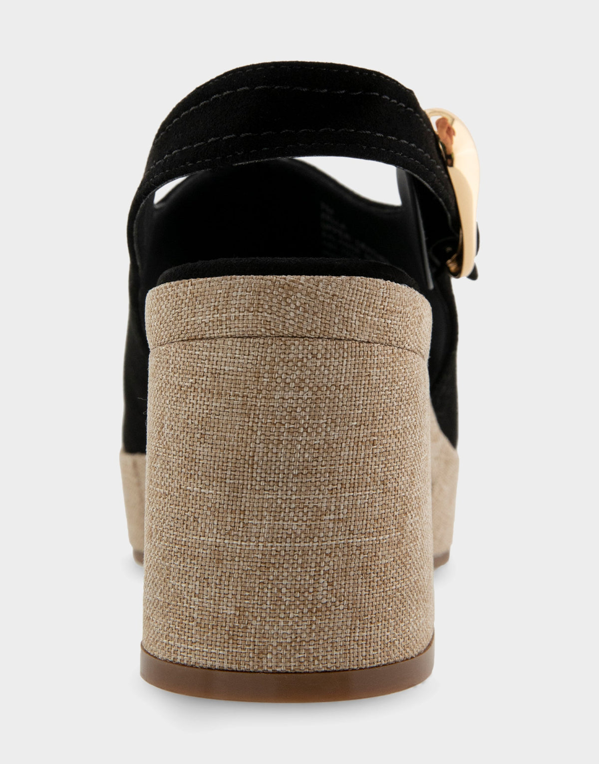 Comfortable Women's Platform Sandals in Black Suede | Aerosoles Shoes
