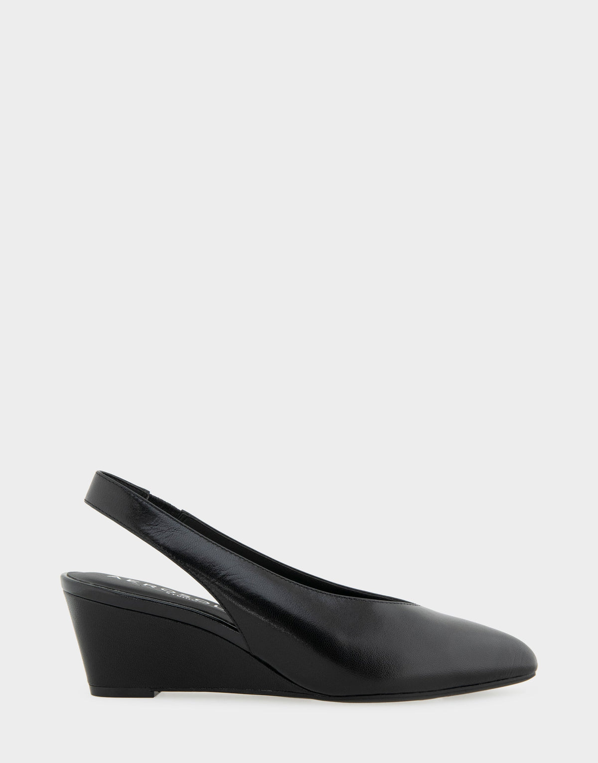 Comfortable Women's Slingback In Black Suede | Aerosoles Shoes