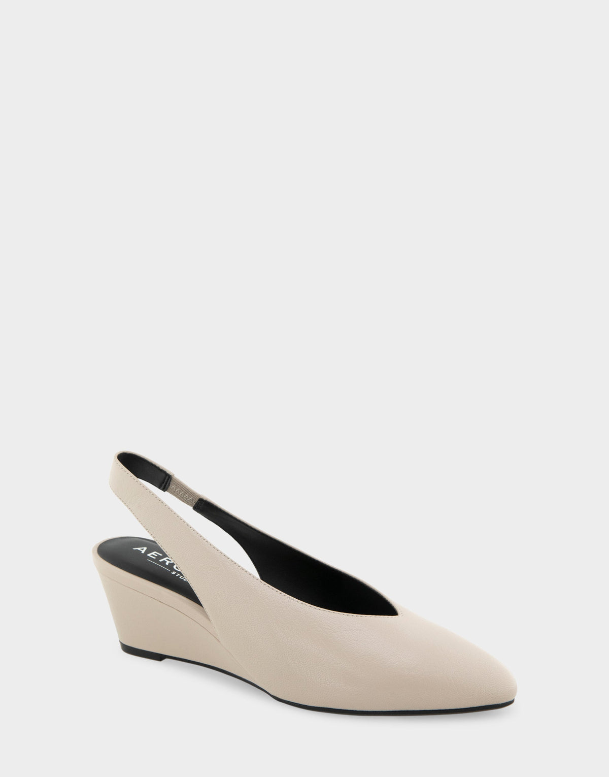 Comfortable Women's Slingback In Beige Suede | Aerosoles Shoes
