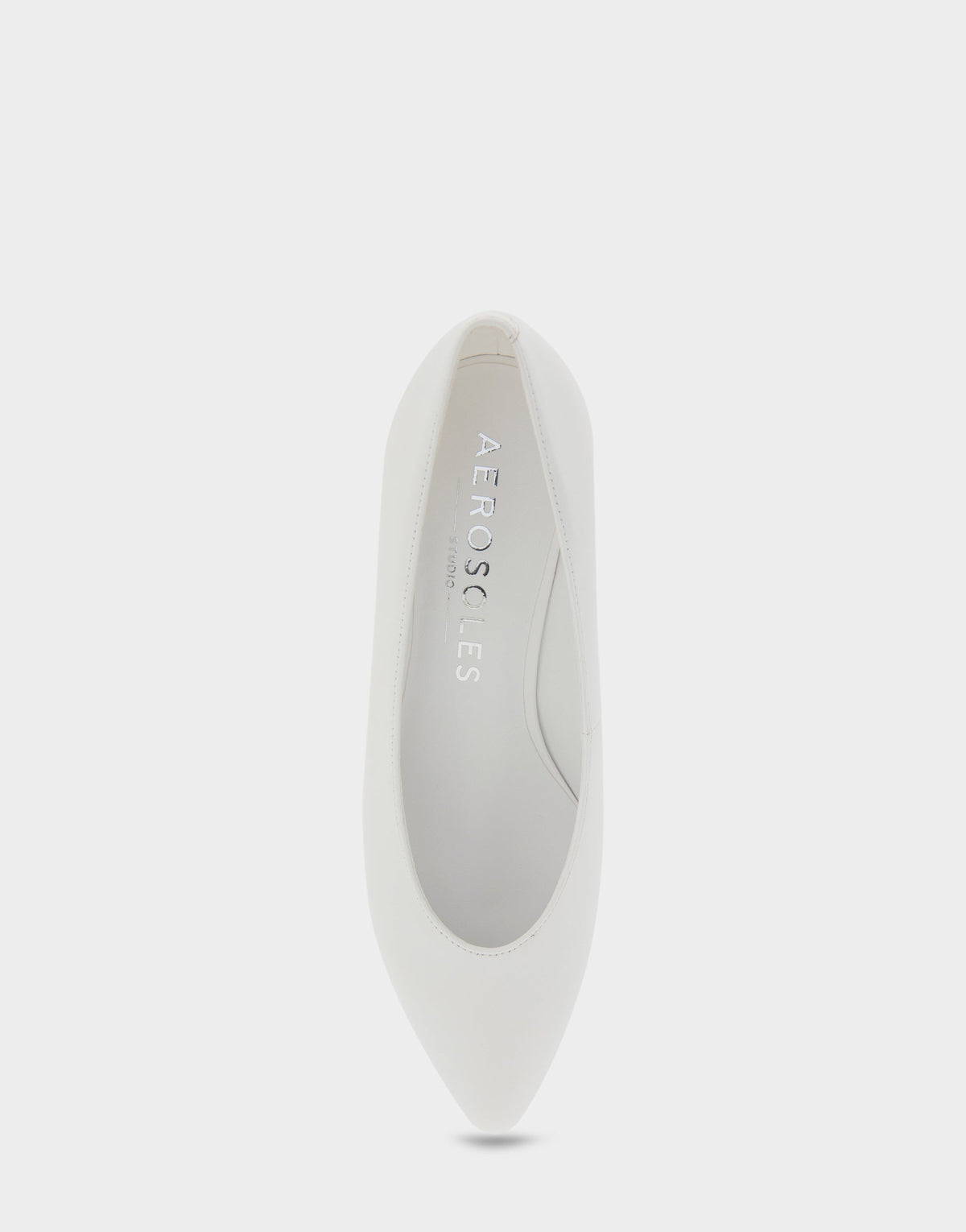 Comfortable Women's Wedge Heels in White Leather | Aerosoles Shoes