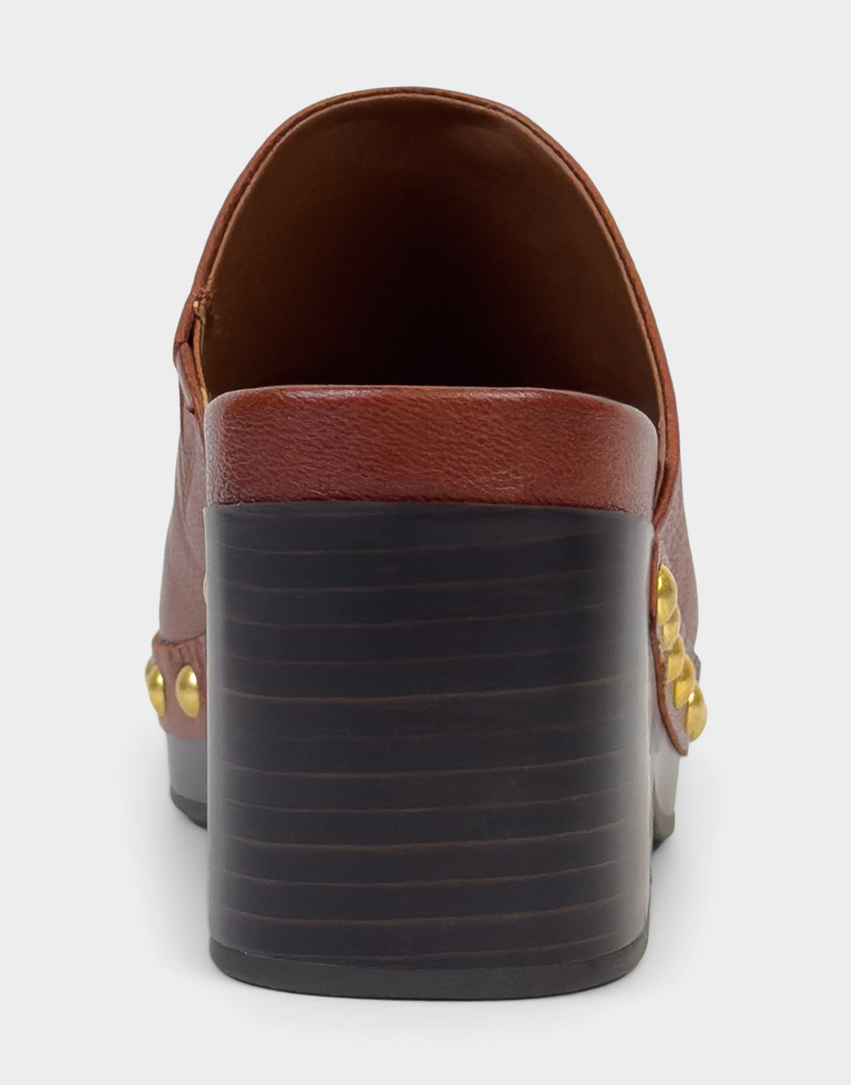 Comfortable Women's Clog In Brown Leather | Aerosoles Shoes