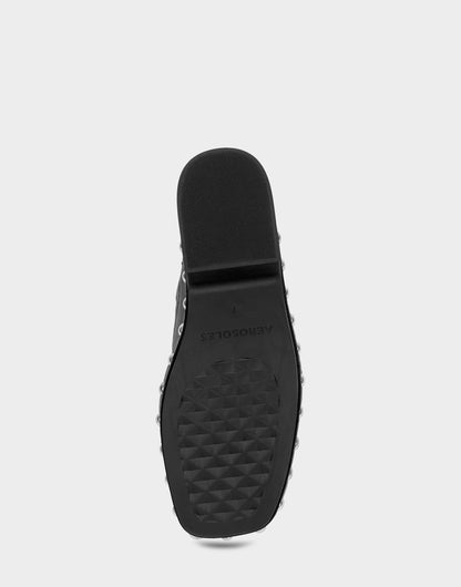 Comfortable Women's Clog In Black Leather | Aerosoles Shoes