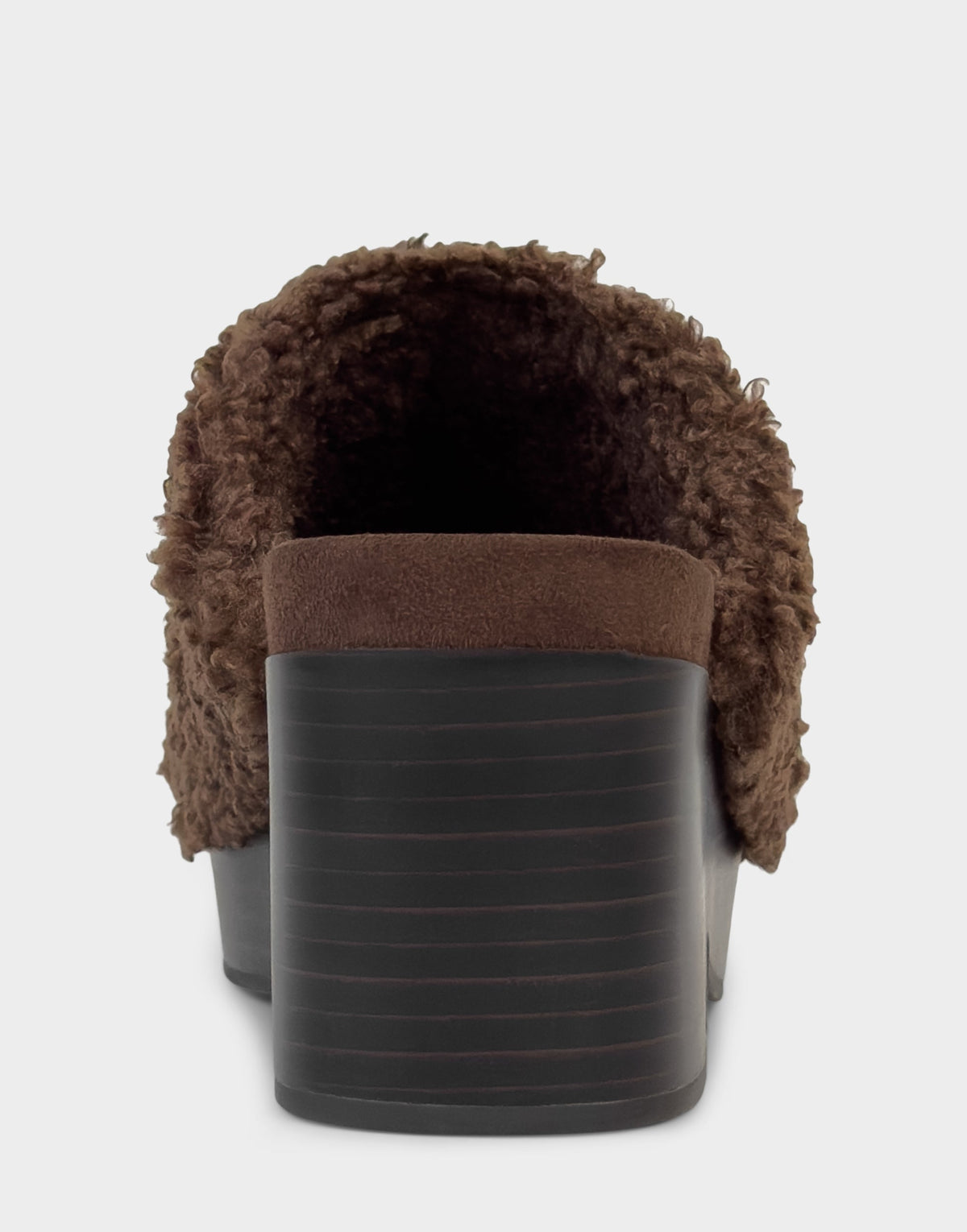 Comfortable Women's Clog In Brown Faux Shearling | Aerosoles Shoes