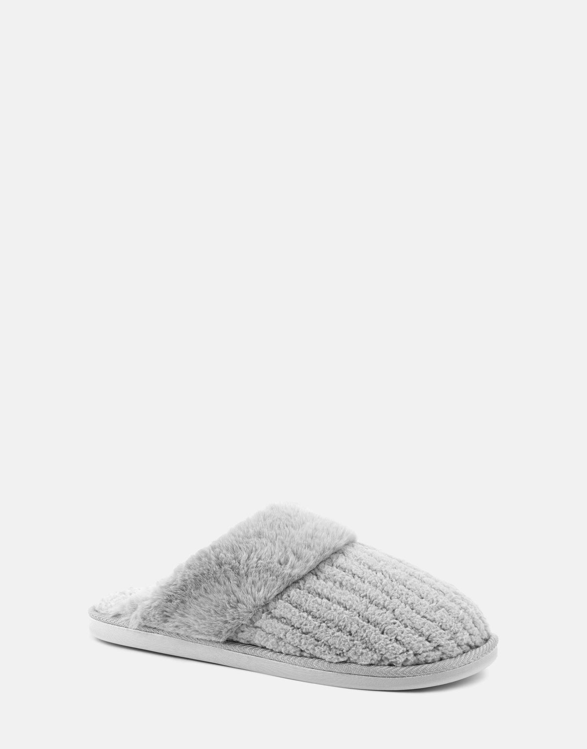 Comfortable Women's Slipper in Grey Fabric | Aerosoles Shoes|Handbags