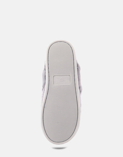 Comfortable Women's Slipper in Grey Fabric | Aerosoles Shoes|Handbags