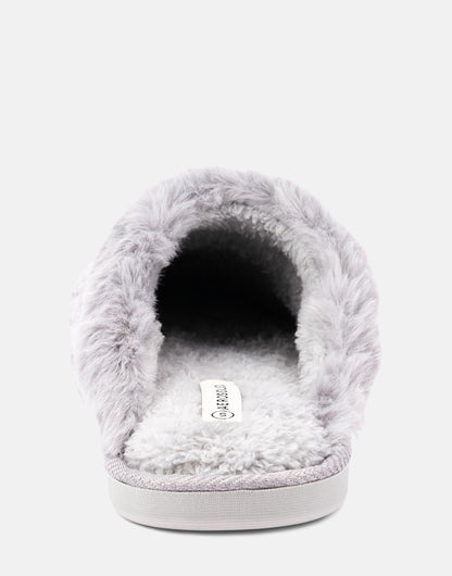 Comfortable Women's Slipper in Grey Fabric | Aerosoles Shoes|Handbags