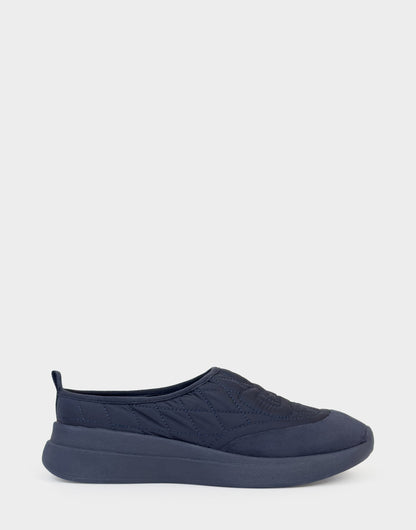 Comfortable Women's Mule Sneaker In Blue Fabric | Aerosoles Shoes