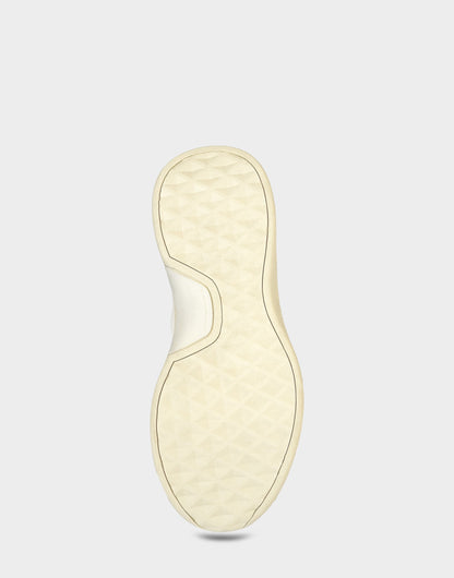 Comfortable Women's Mule Sneaker In Off White Fabric | Aerosoles Shoes