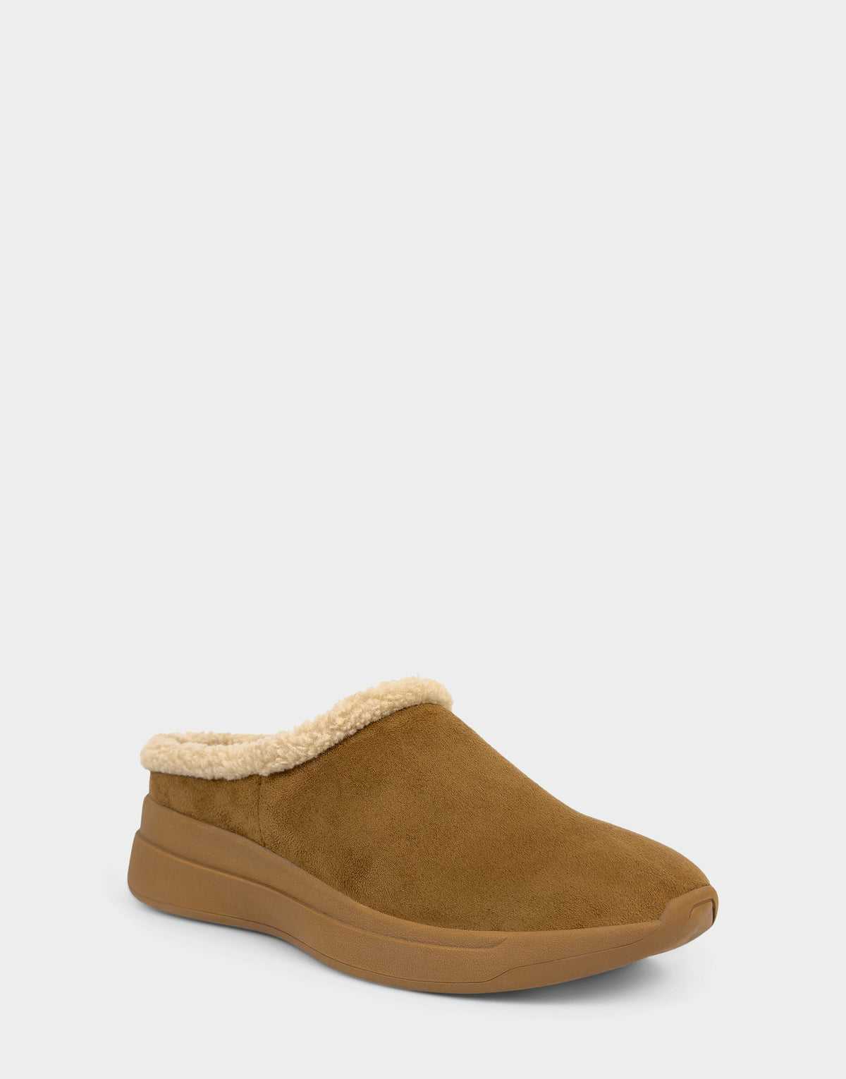 Comfortable Women's Sneaker Mule In Brown Faux Suede | Aerosoles Shoes