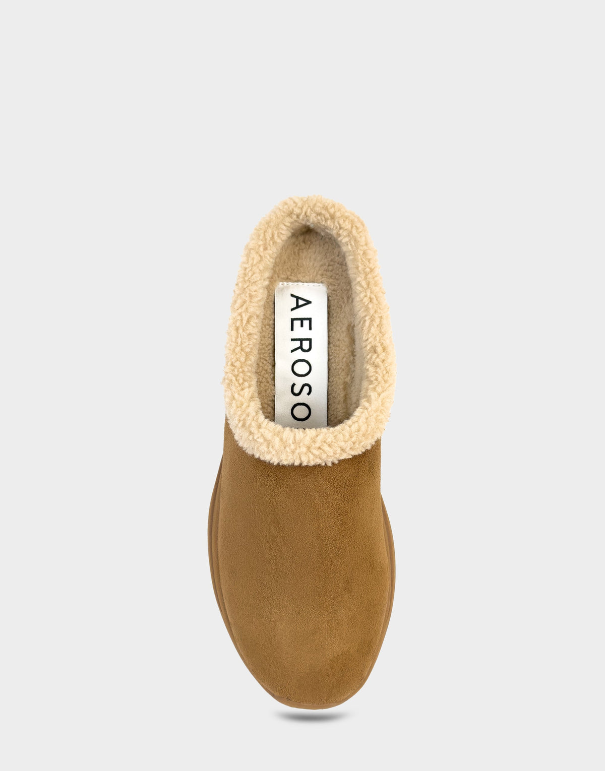 Comfortable Women's Sneaker Mule In Brown Faux Suede | Aerosoles Shoes