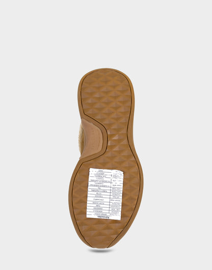 Comfortable Women's Sneaker Mule In Brown Faux Suede | Aerosoles Shoes