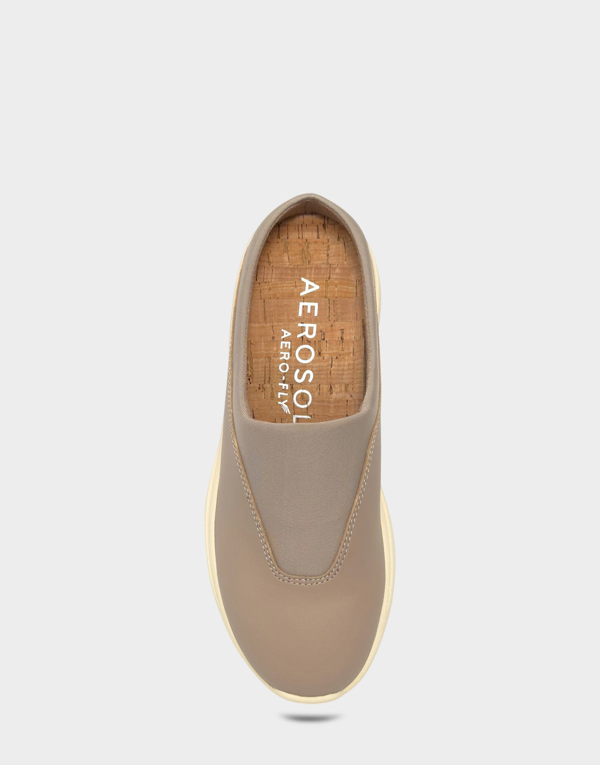 Comfortable Women's Mule in Natural Faux Leather/neoprene | Aerosoles Shoes