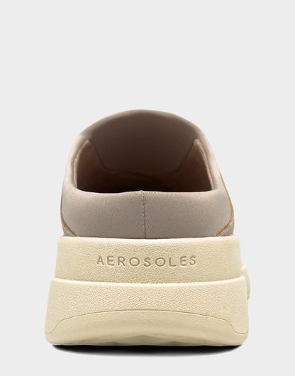 Comfortable Women's Mule in Natural Faux Leather/neoprene | Aerosoles Shoes