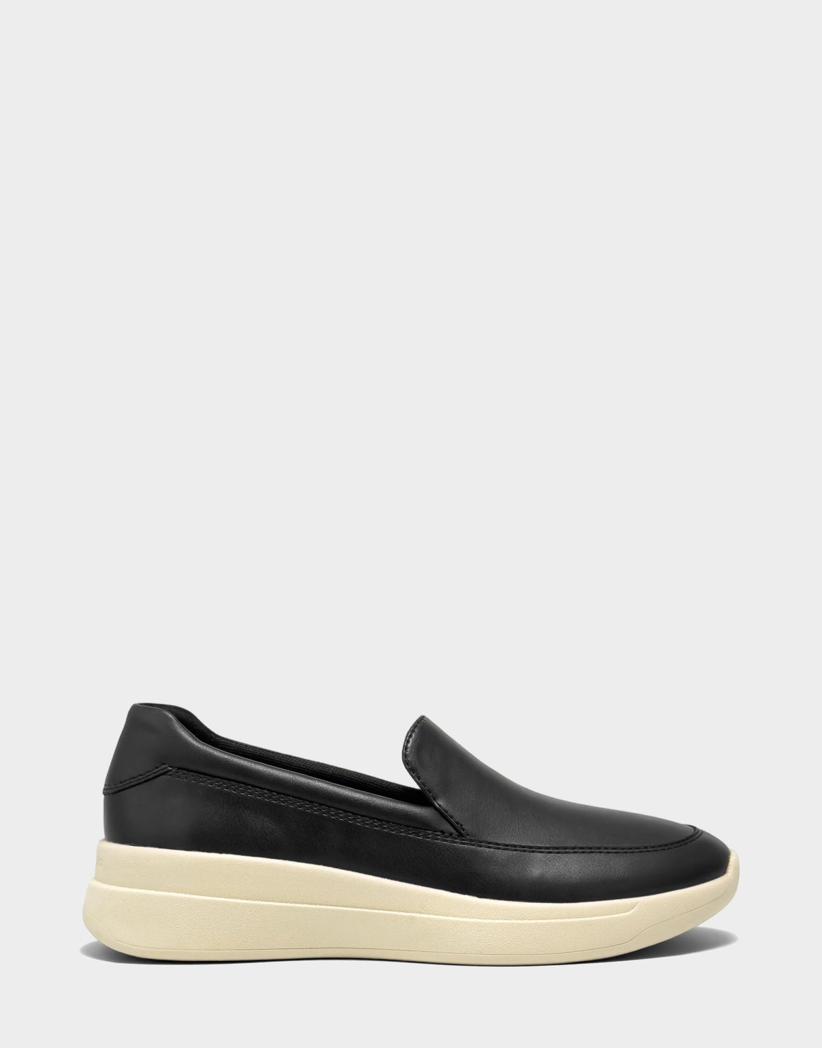 Comfortable Women's Mule in Black Faux Leather/neoprene | Aerosoles Shoes