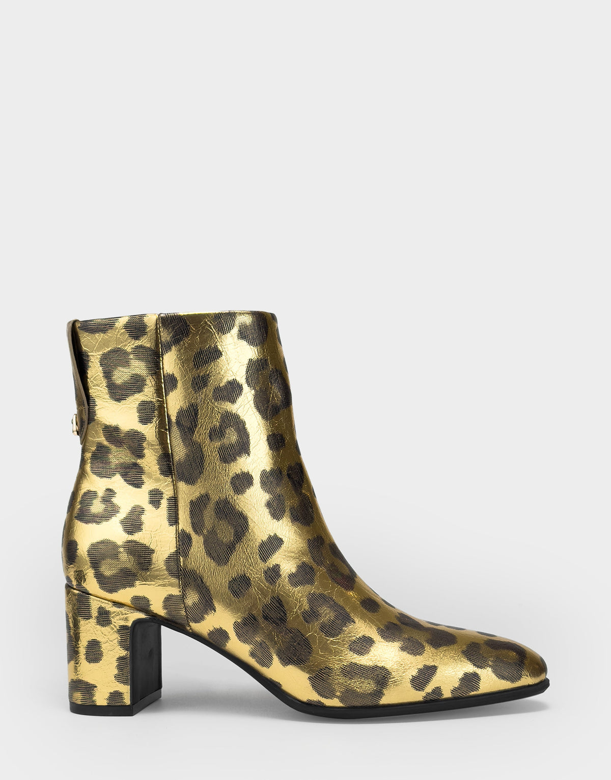 Comfortable Women's Mid Block Heel Bootie In Animal Print Faux Leather | Aerosoles Shoes