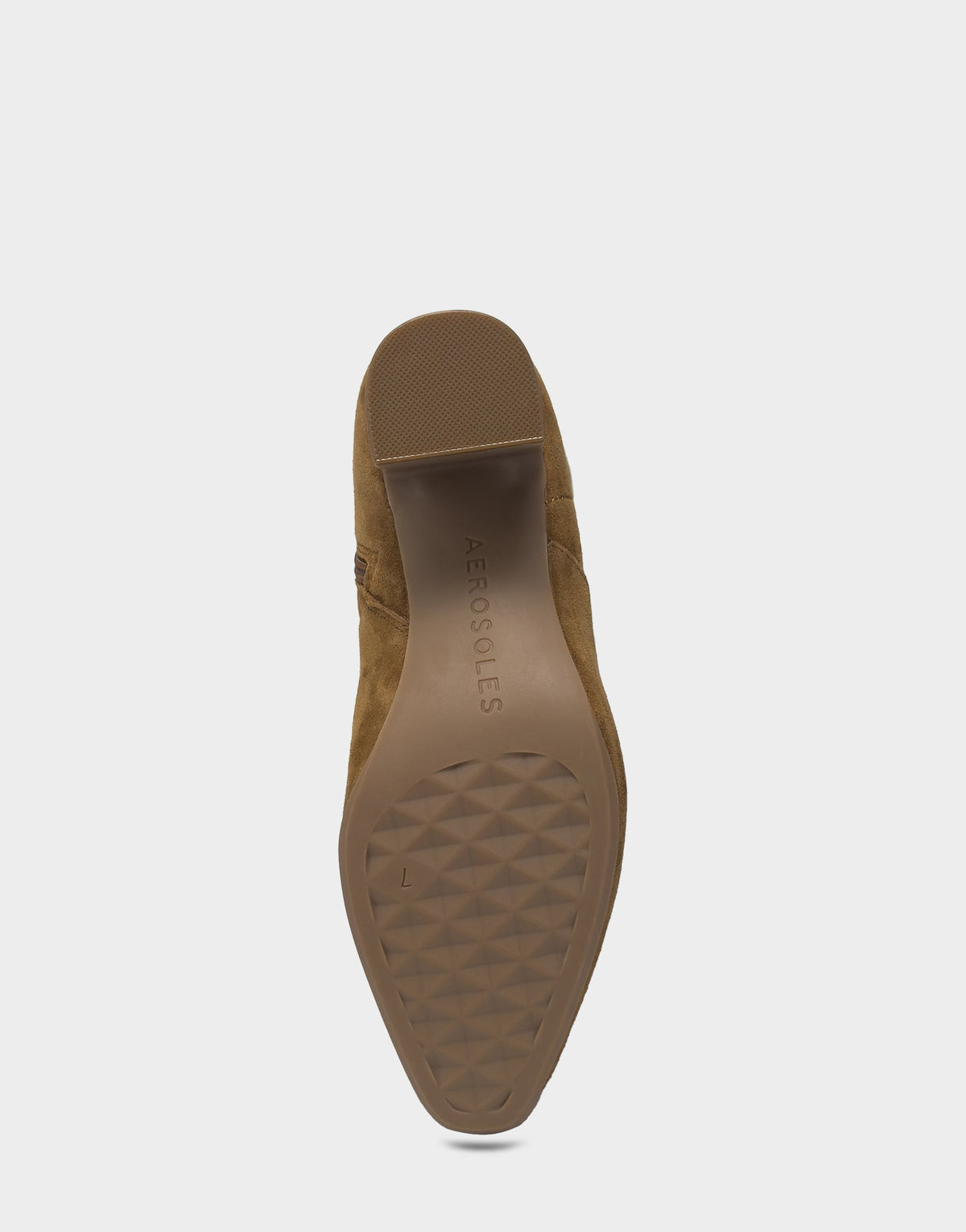 Comfortable Women's Mid Block Heel Boot In Brown Suede | Aerosoles Shoes