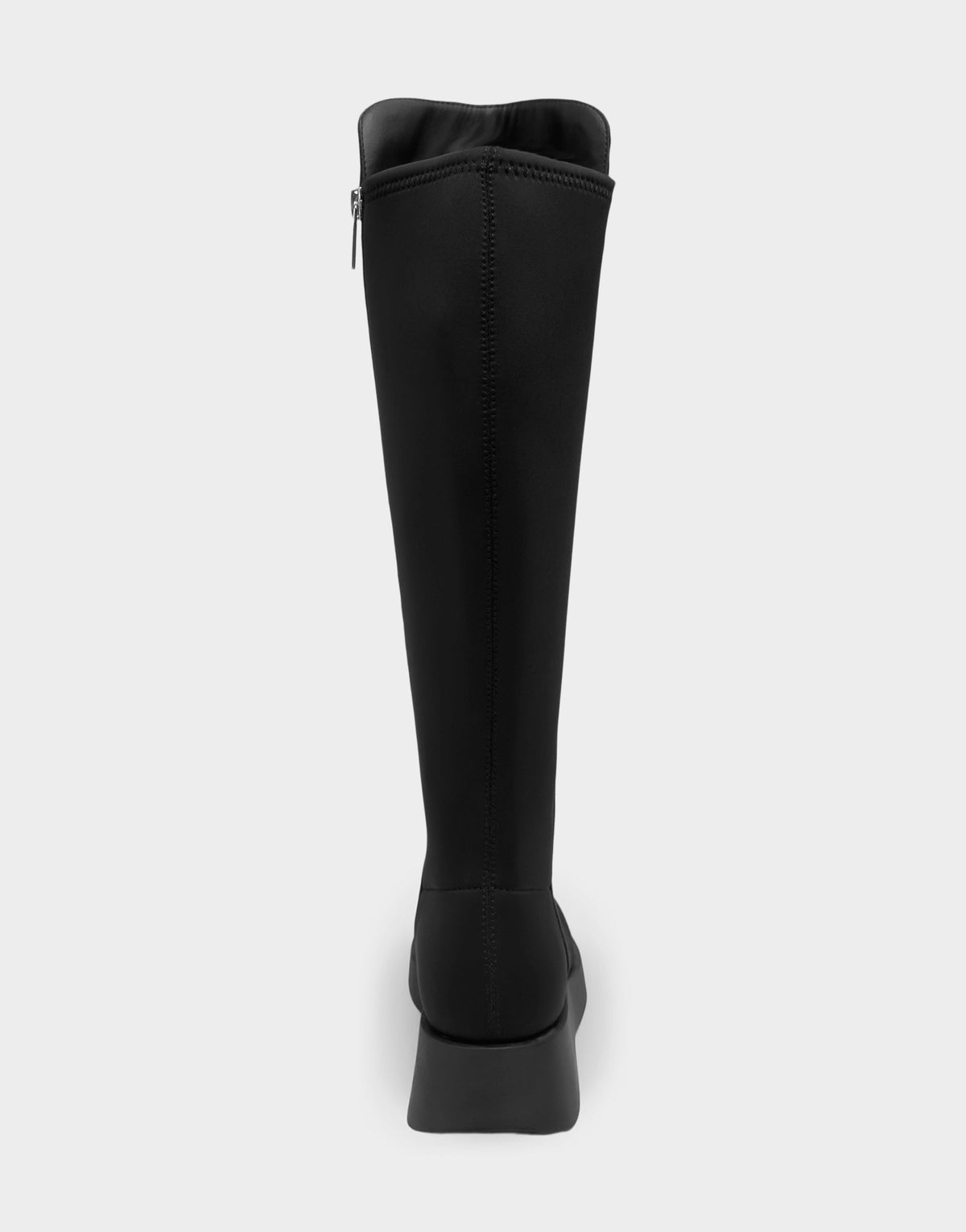 Comfortable Women's Flatform Boot In Black Leather | Aerosoles Shoes