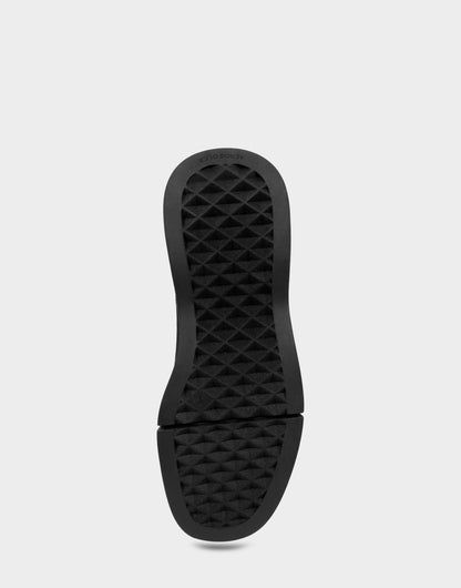 Comfortable Women's Flatform Boot In Black Fabric | Aerosoles Shoes