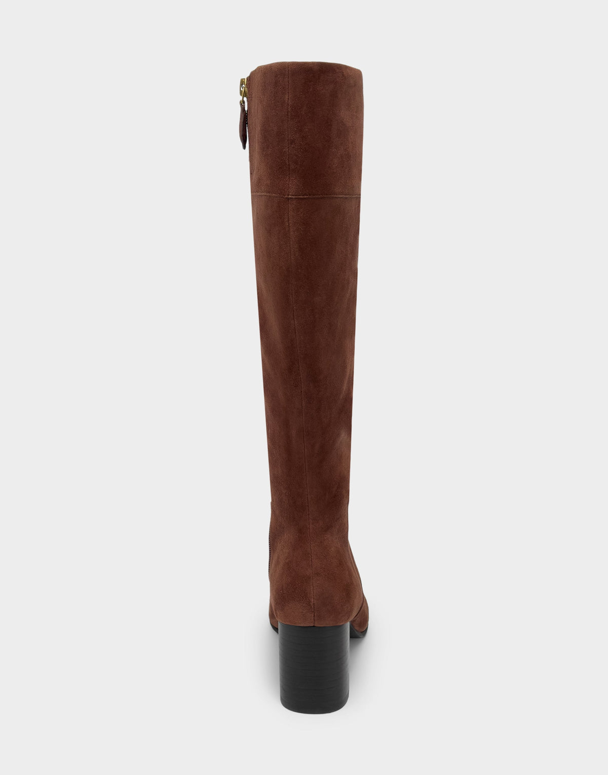 Comfortable Women's Mid Block Heel Boot In Brown Suede | Aerosoles Shoes