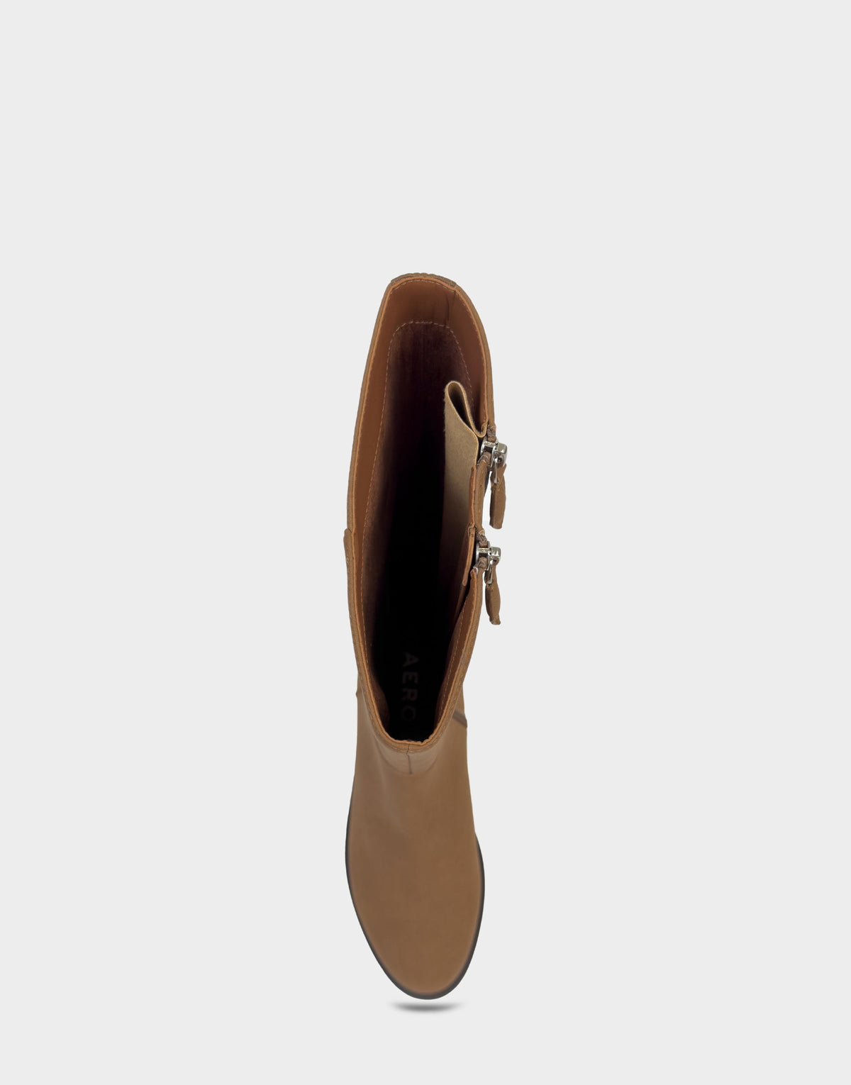 Comfortable Women's Low Block Heel Boot In Tan Faux Nubuck | Aerosoles Shoes