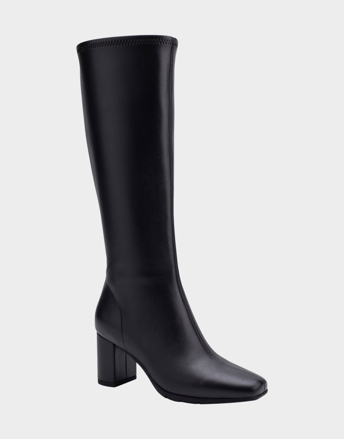Comfortable Women's Tall Shaft Boot in Black Faux Leather | Aerosoles Shoes