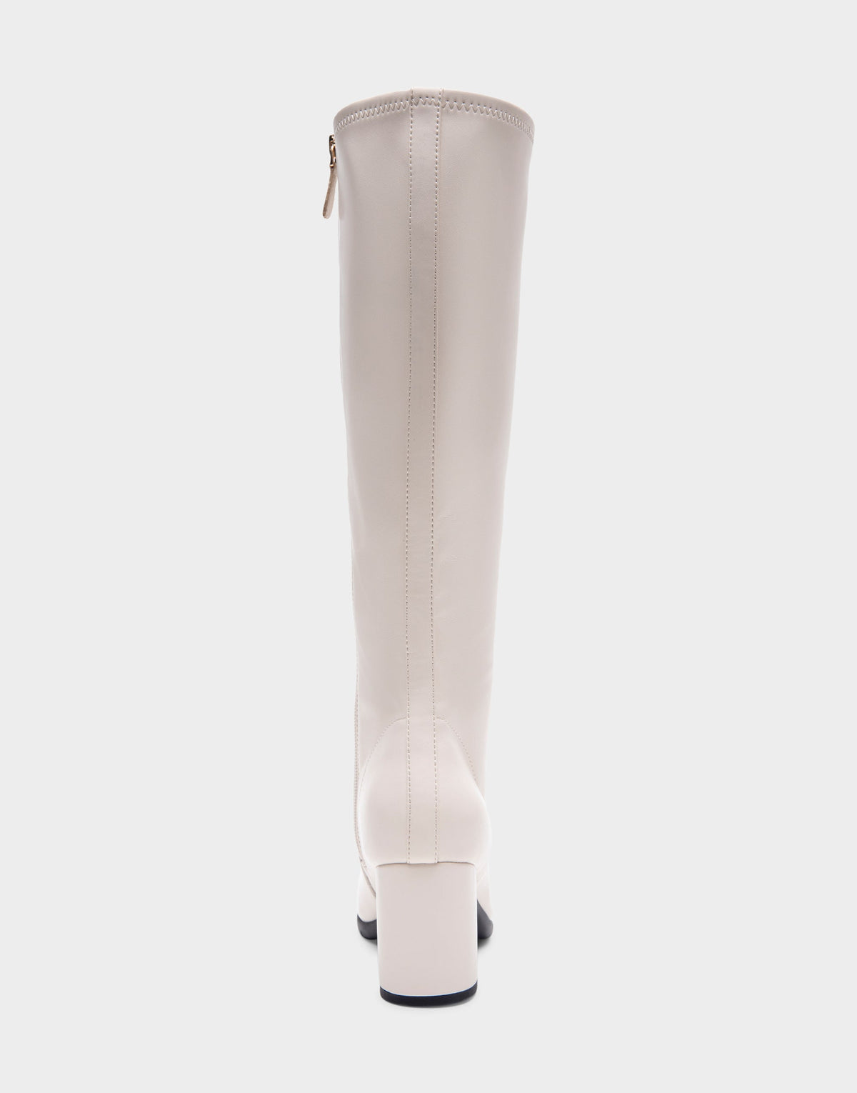 Comfortable Women's Tall Shaft Boot in Eggnog Stretch Faux Leather | Aerosoles Shoes