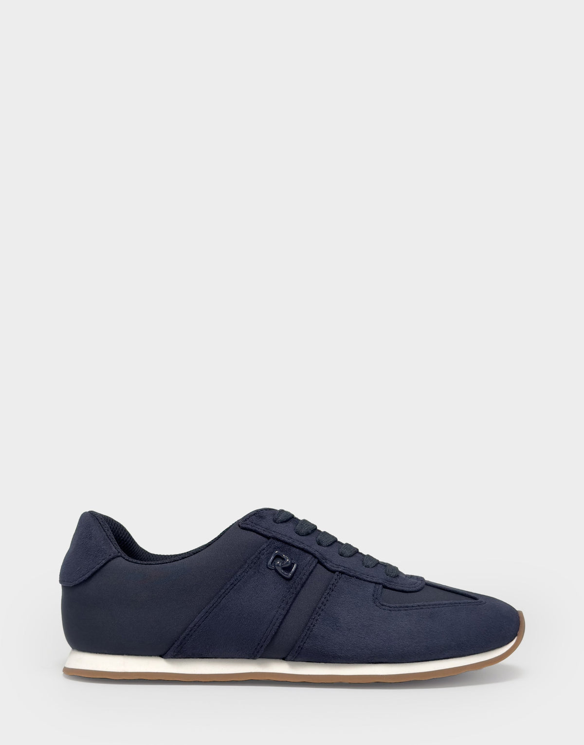 Comfortable Women's Lace Up Sneaker In Navy Faux Suede | Aerosoles Shoes
